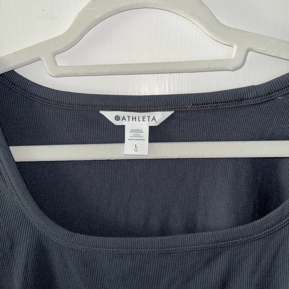 ATHLETA Signature Rib Square Neck Top NWT - Picture 7 of 10